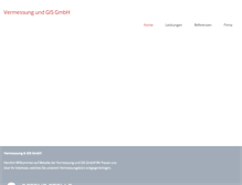 Tablet Screenshot of gis-gmbh.ch